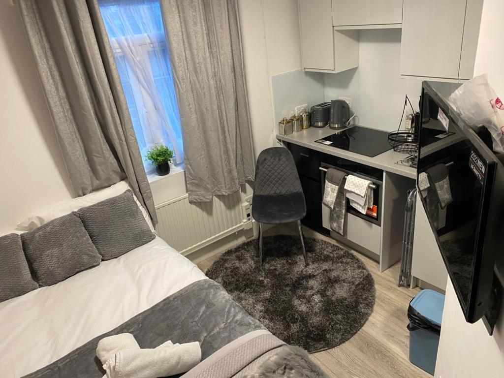 Small But Cozy Studio, Great Tube Connection London Bagian luar foto